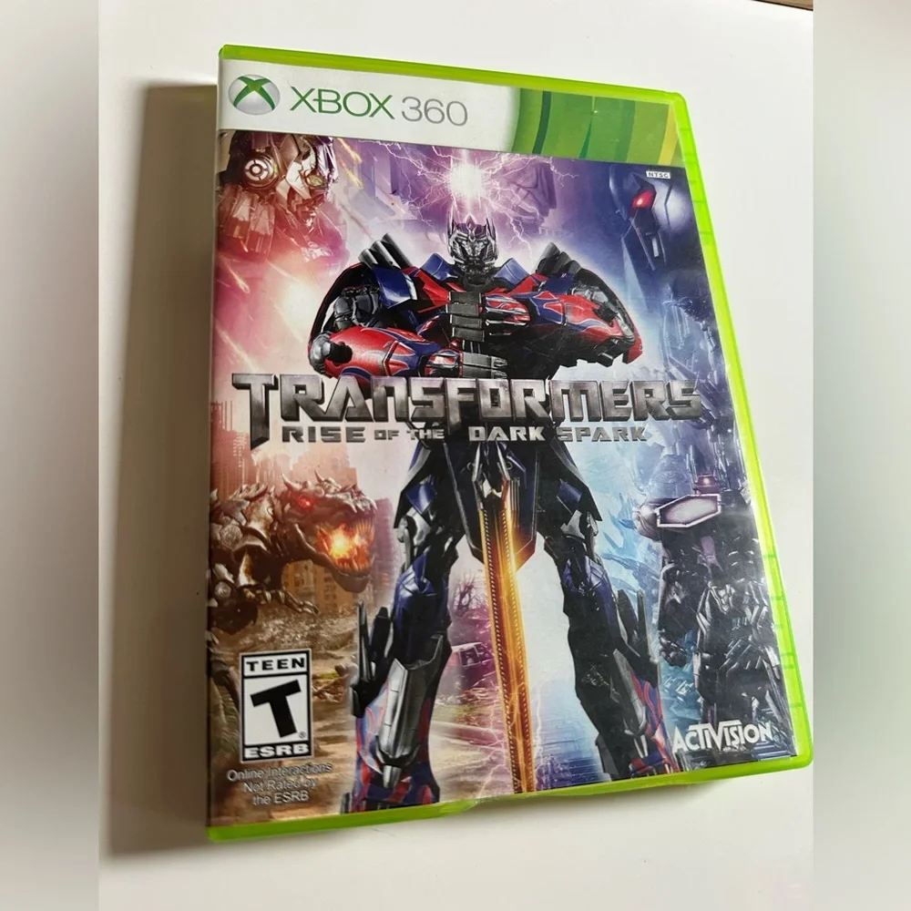Transformers: Rise of the Dark Spark Microsoft Xbox 360 No Manual